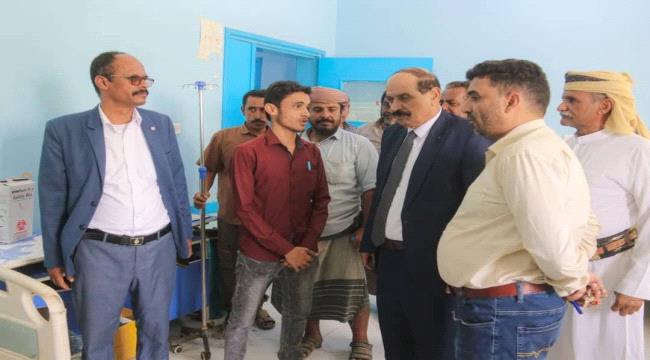 الدغاري  وكيل محافظ شبوة يزور مديرية نصاب ويتفقد مجمل الأوضاع الخدمية ...