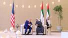 الرئيس الامريكي يوصل  إلى أبوظبي في 