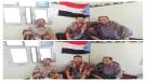 قيادة انتقالي مركز الشهيد وضاح البدوي جراع  تطمأن على صحة المناضل محسن الجبراني  ...